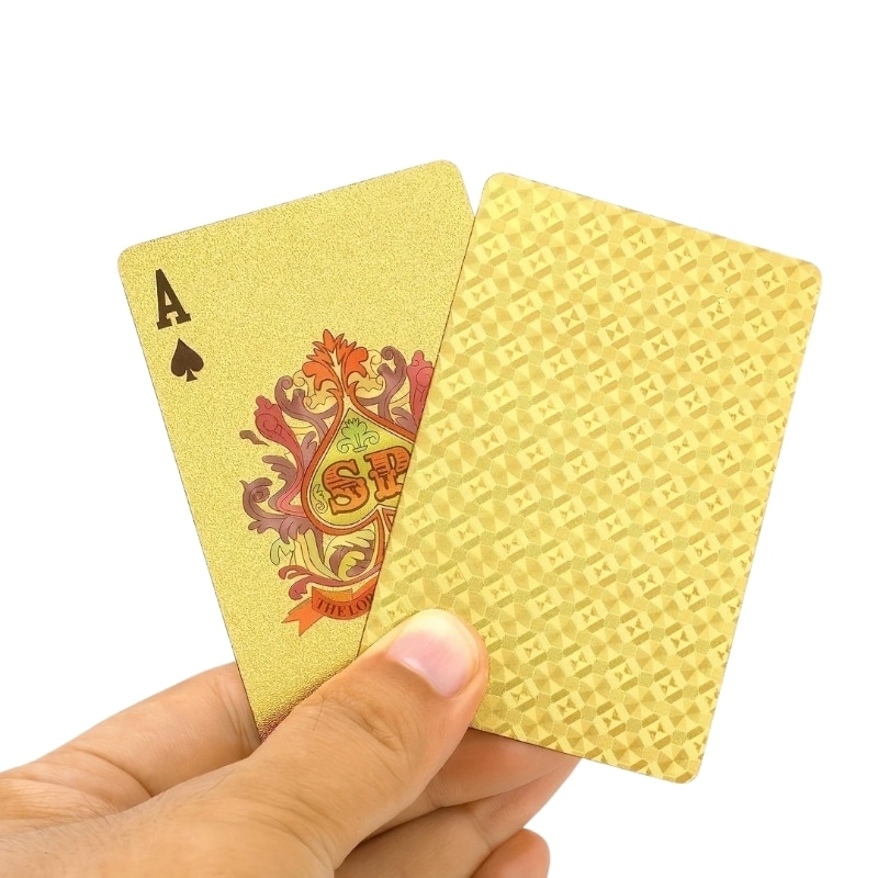 gold playing cards view 3
