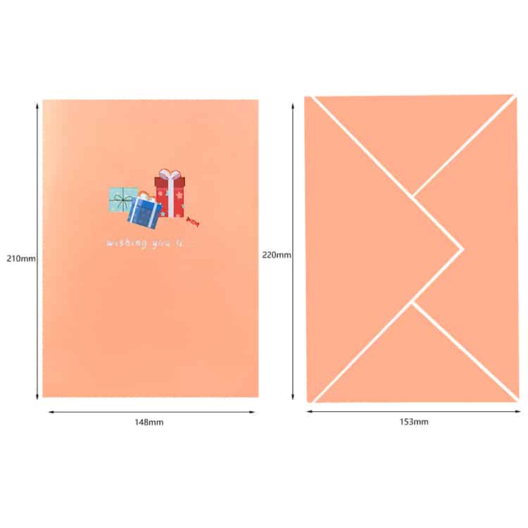 greeting card 3d birthday pop up cards view 2