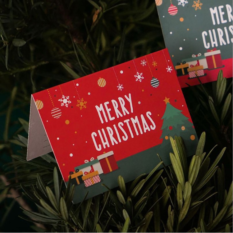 greeting cards Christmas with envelope view 3