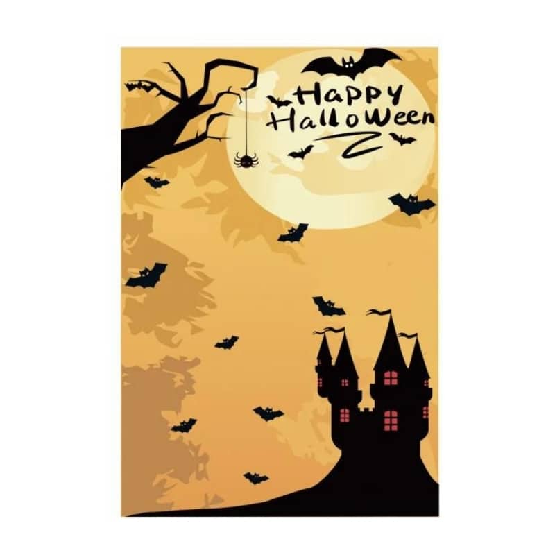 halloween invitation card view 4