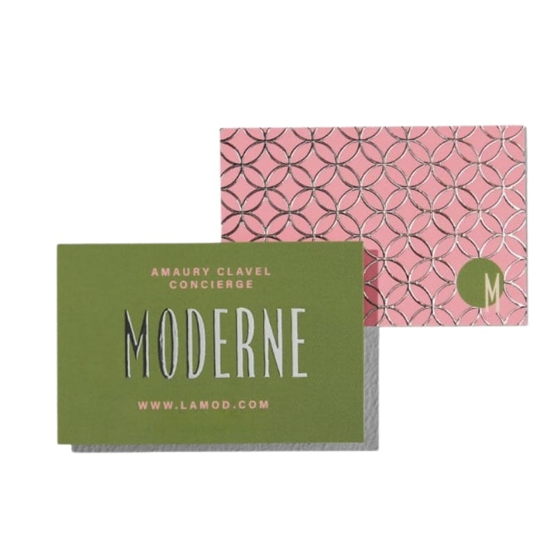 letterpress business cards — custom card printing