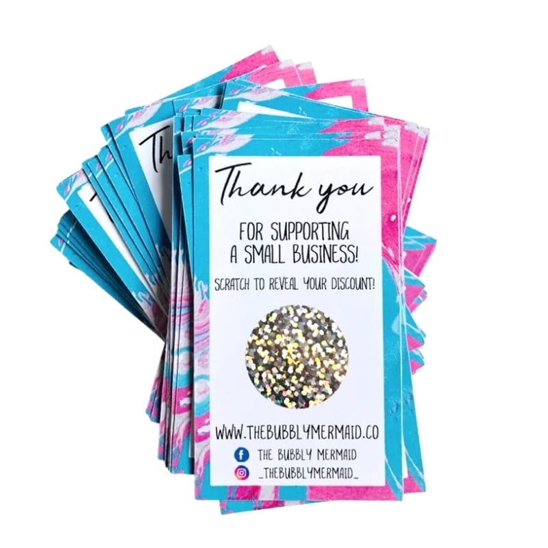 personalised birthday scratch cards view 2