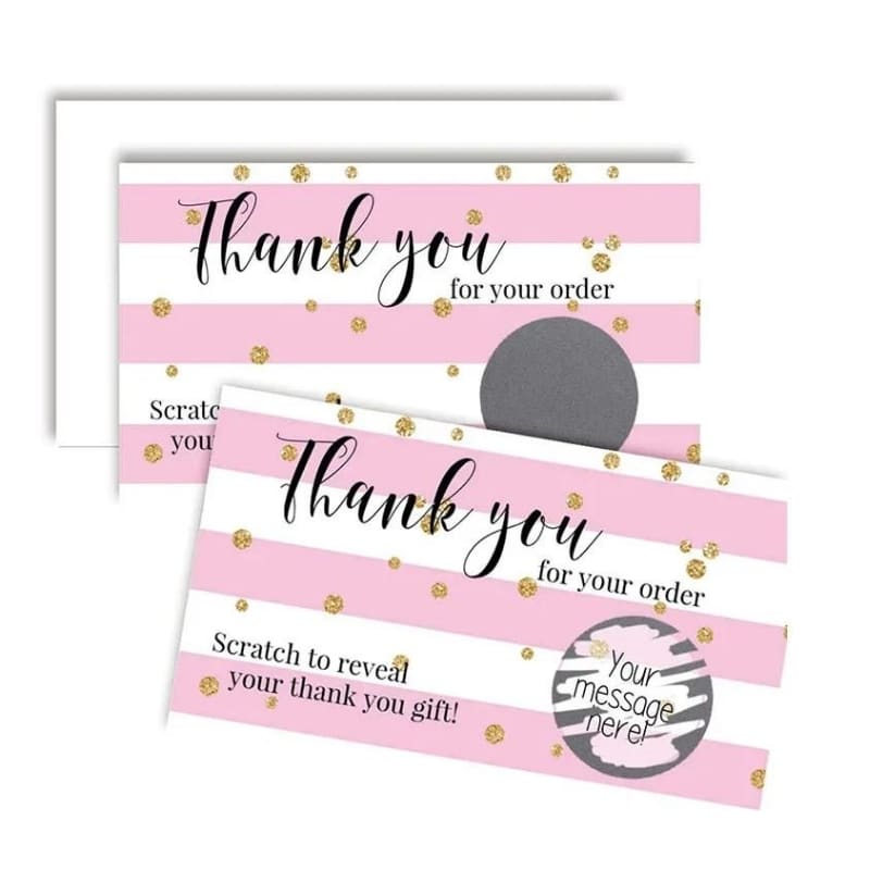 personalised birthday scratch cards view 3