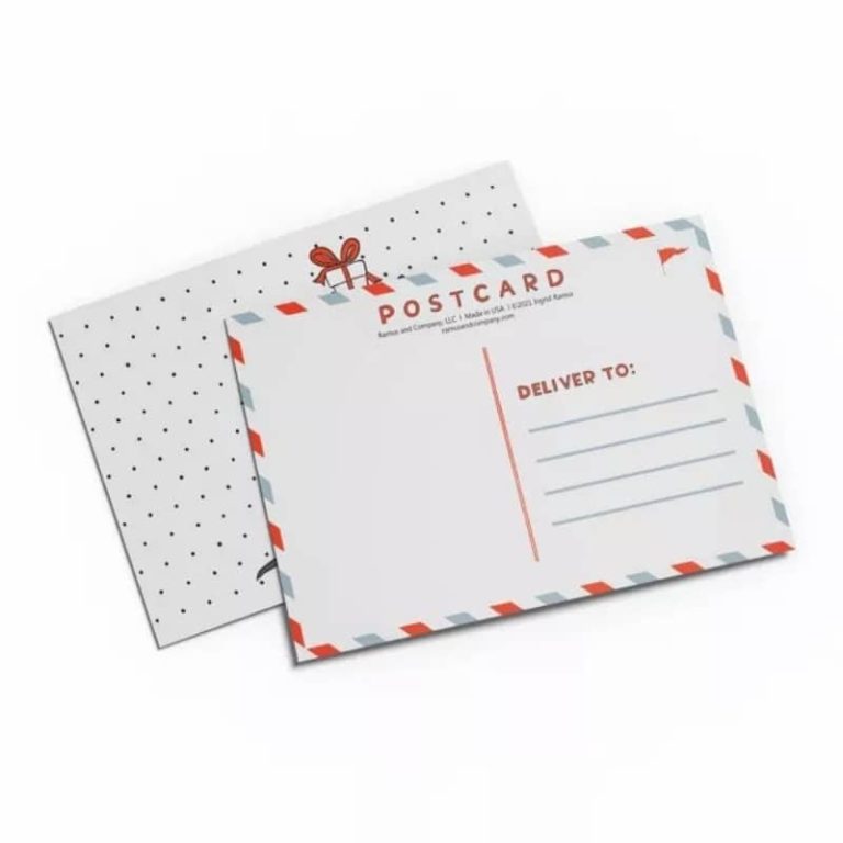 personalised postcards — custom card printing