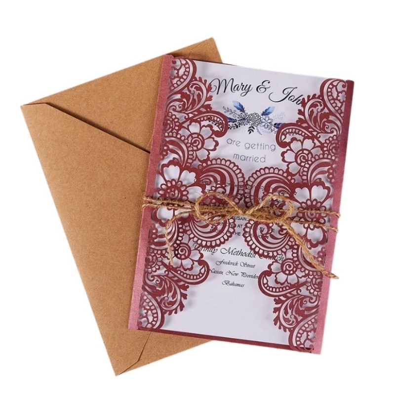 personalised wedding cards view 2