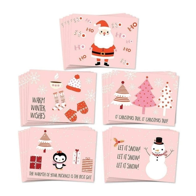 personalized christmas cards — custom card printing