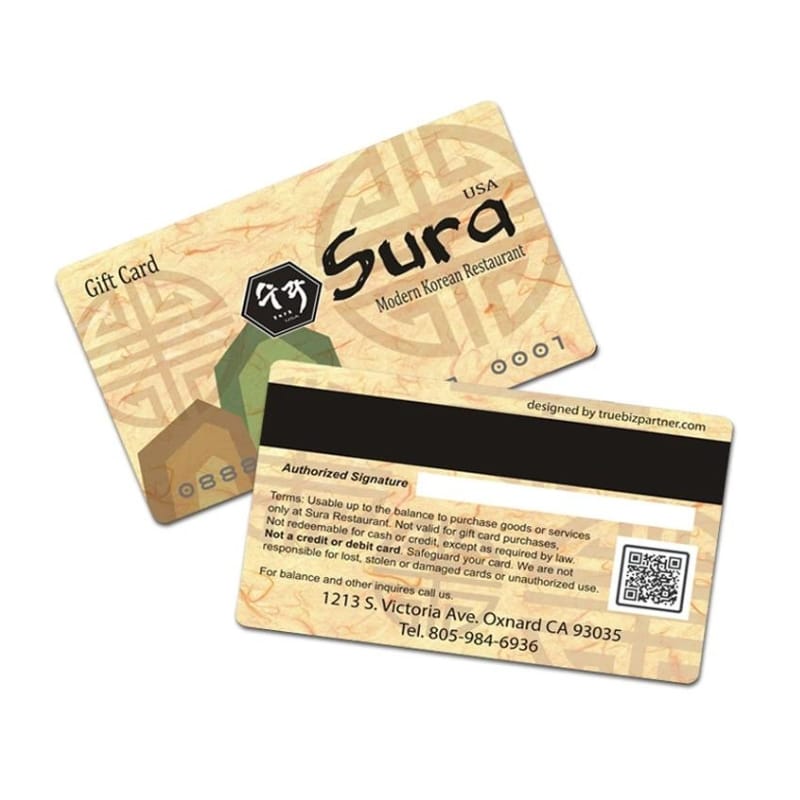 plastic business cards — custom card printing
