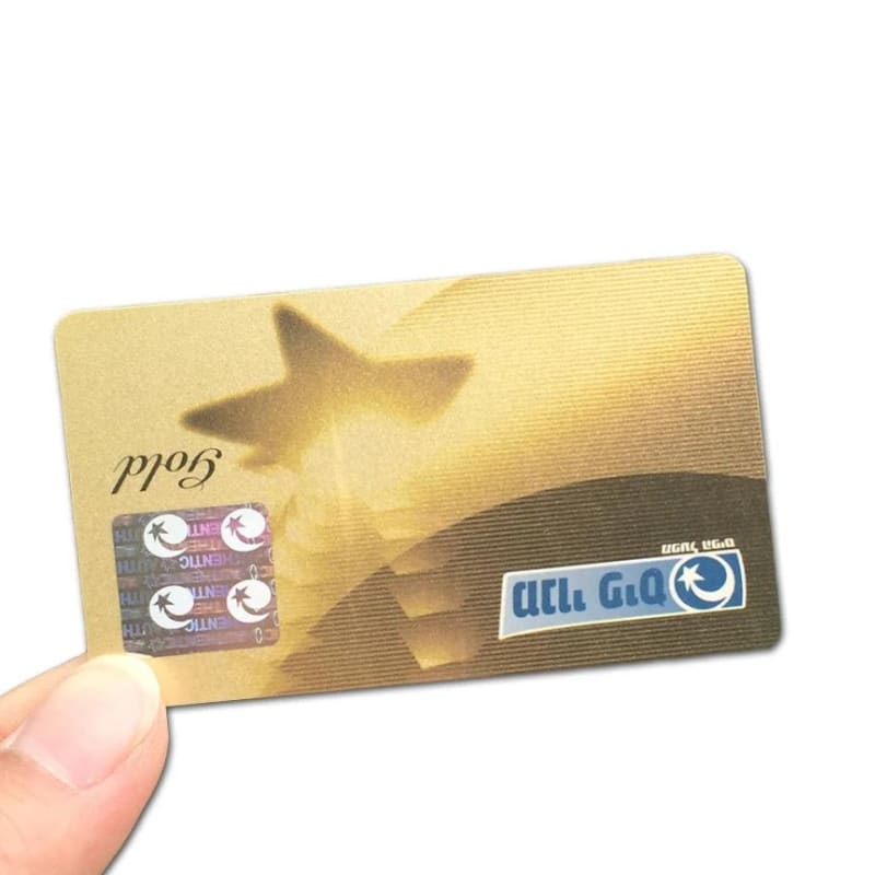 plastic business cards view 3