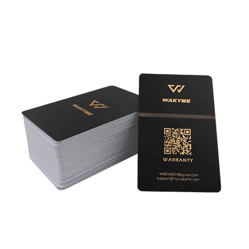 plastic business cards with barcodes — custom card printing