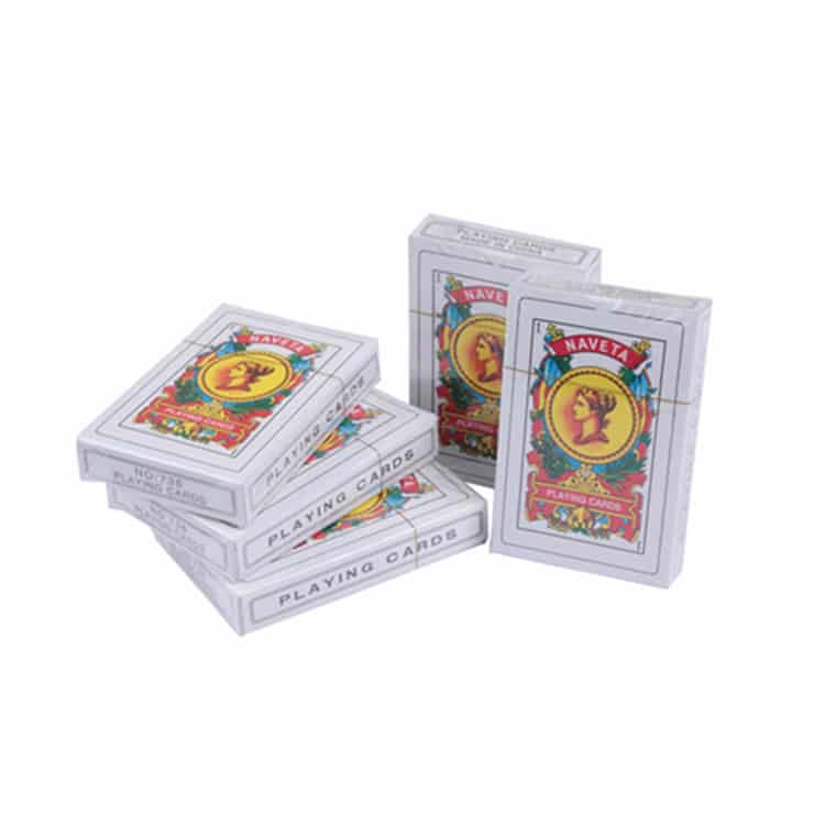 playing cards with display box view 3