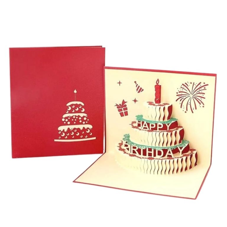 pop up birthday card — custom card printing