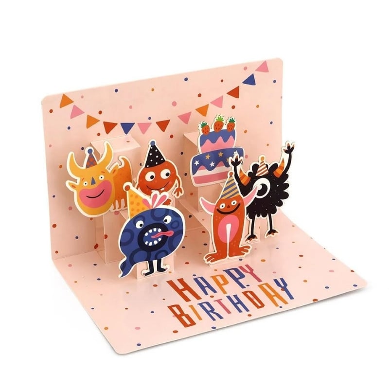 pop up birthday card view 3