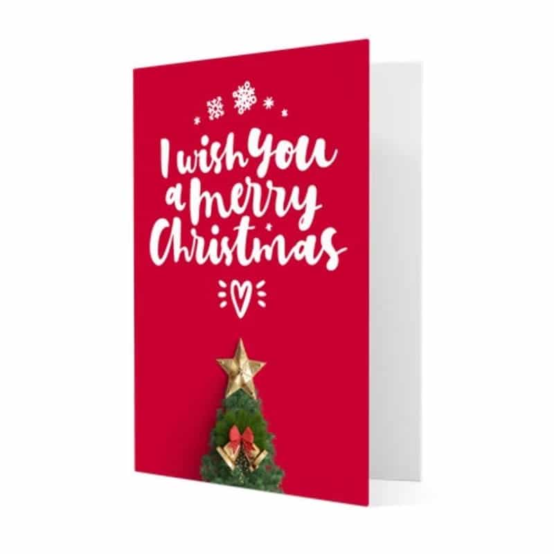 trifold christmas cards view 3