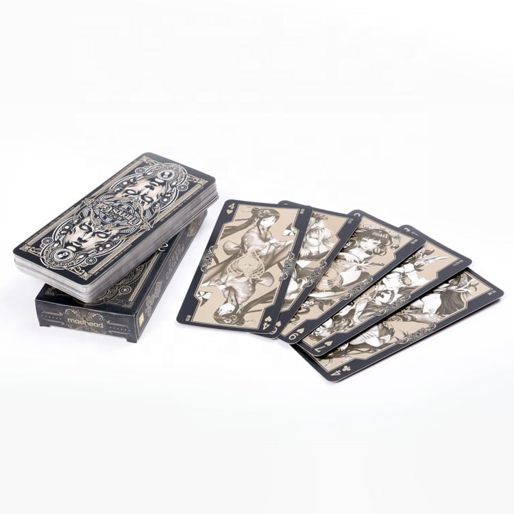 unique card game with tin box view 2