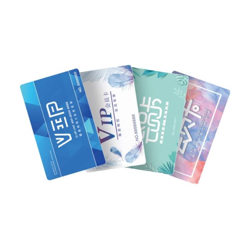 vip plastic business card view 4