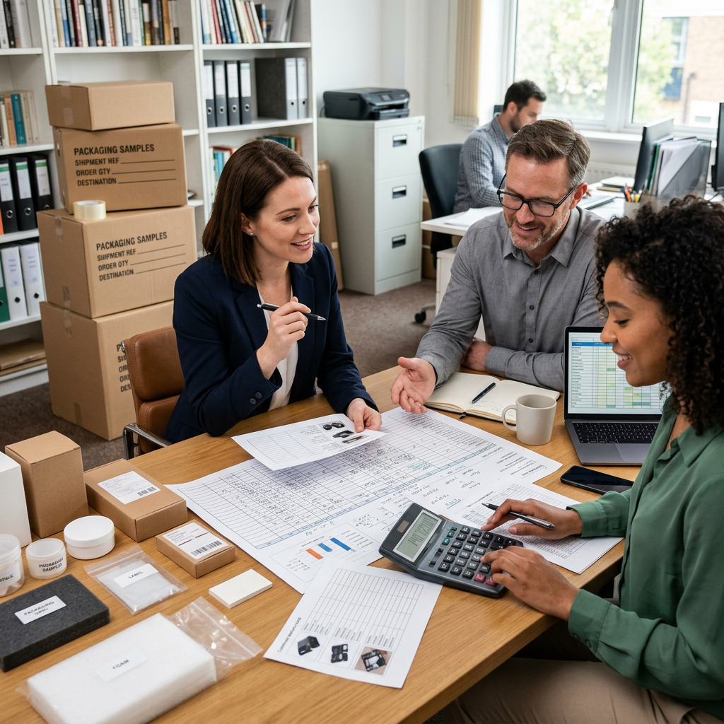 B2B cost planning for a profitable custom card first order