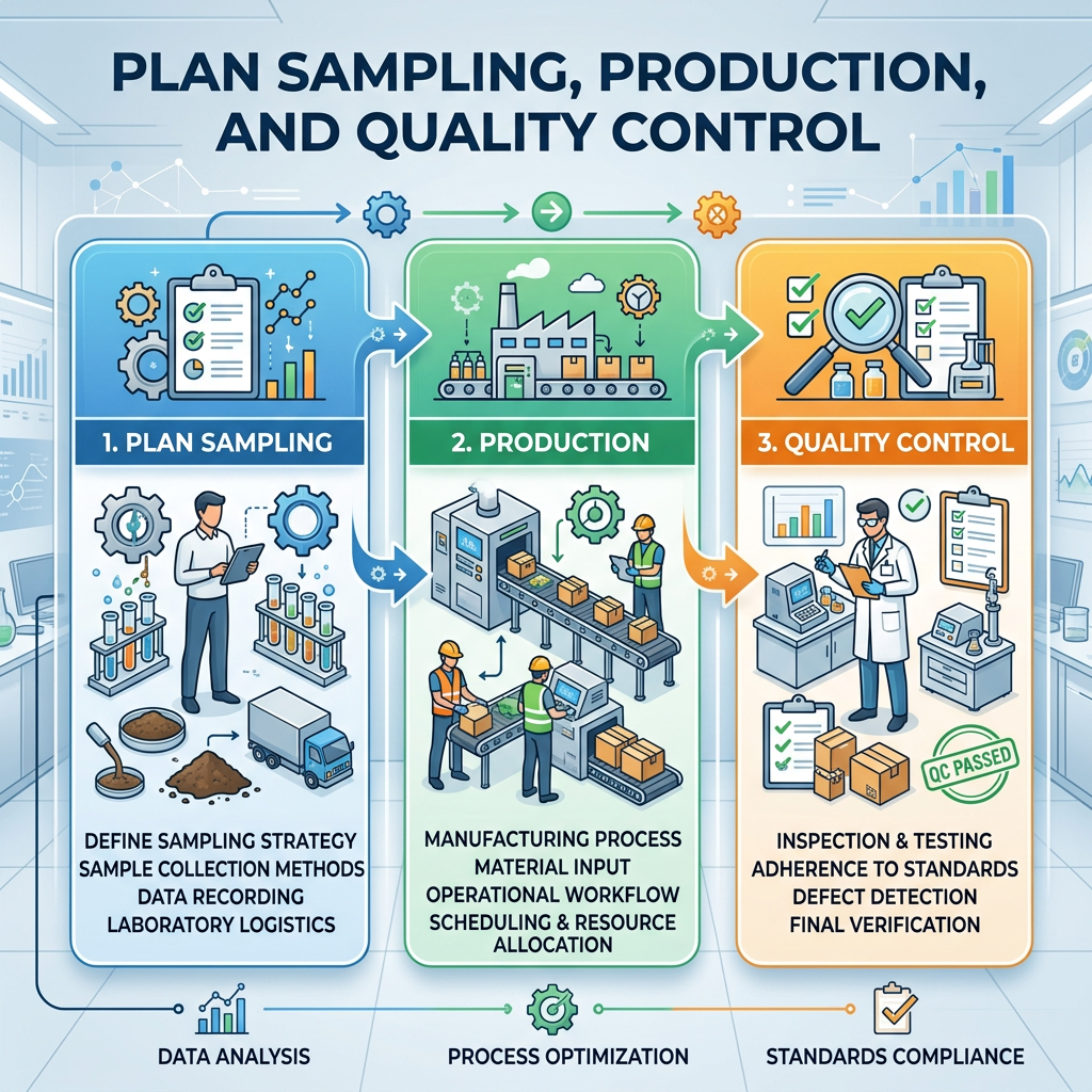 Plan Sampling, Production, and Quality Control