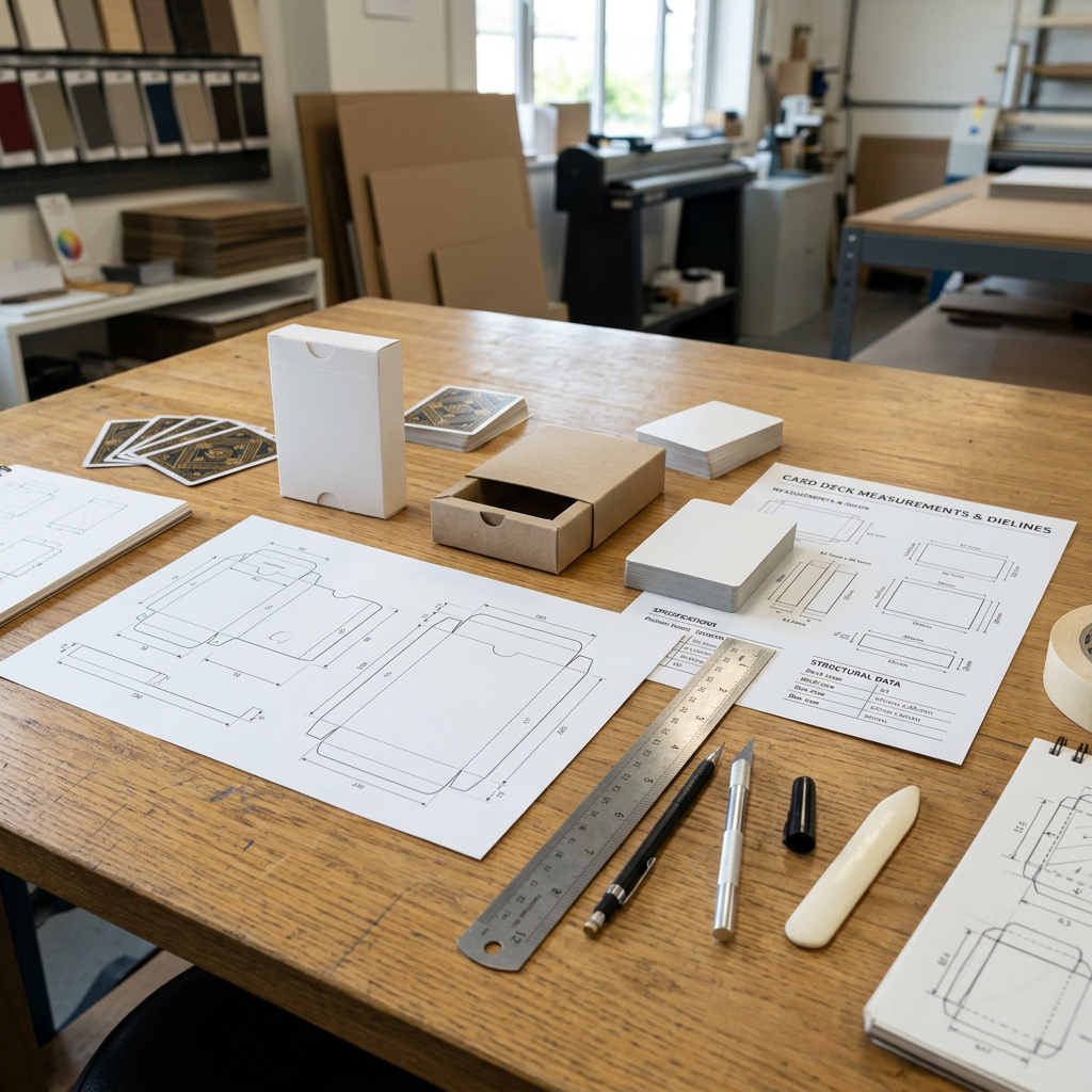 Planning card packaging dimensions and format selection