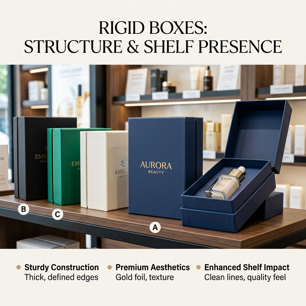 Rigid Boxes: Structure and Shelf Presence