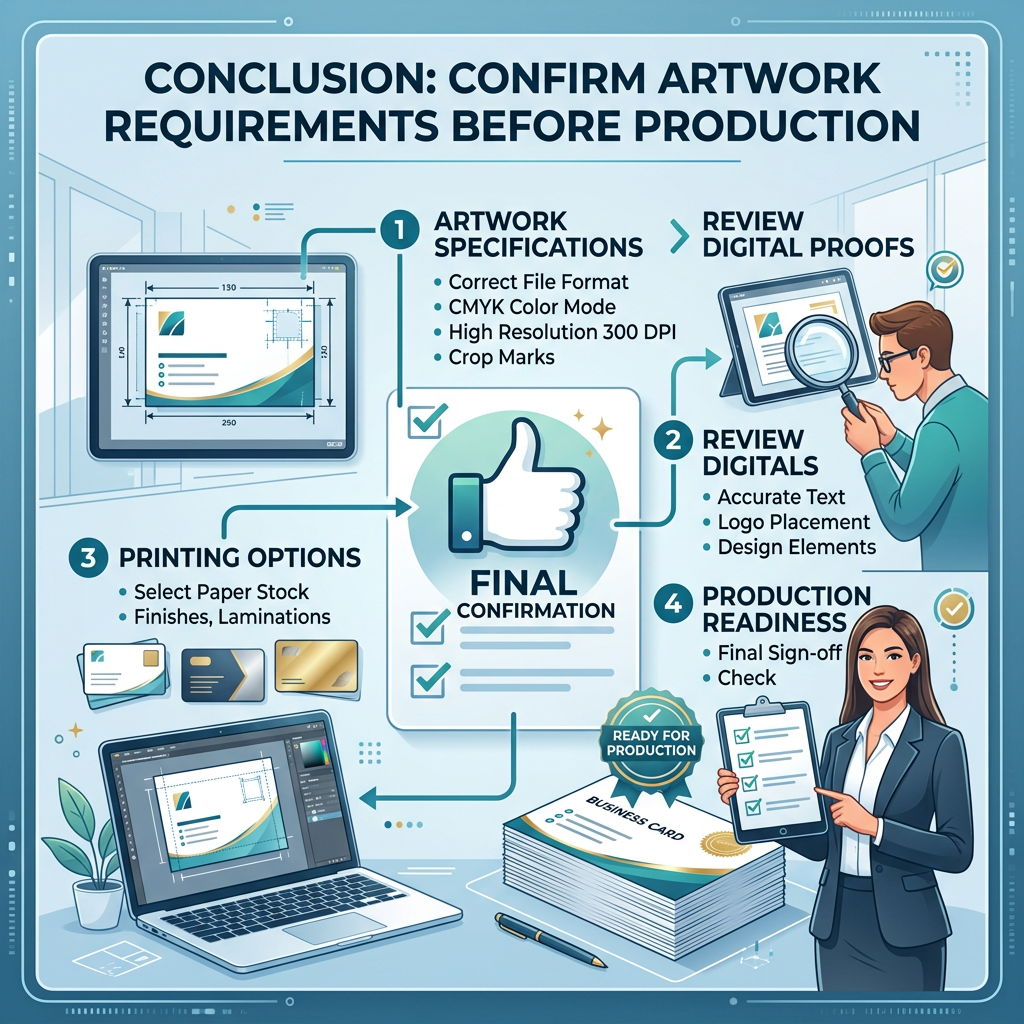 Conclusion: Confirm the Custom Card Printing Artwork Requirements Before Production