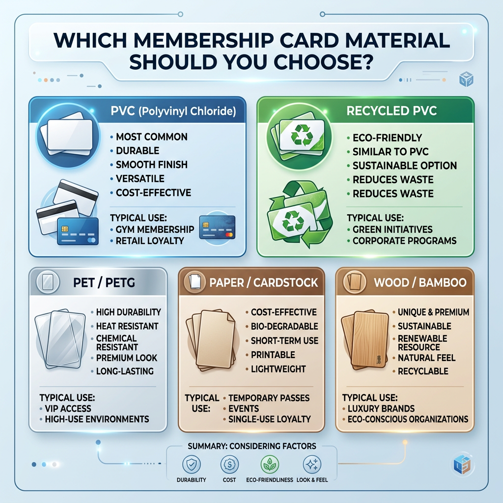Which Membership Card Material Should You Choose?